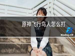 原神飞行鸟人怎么打