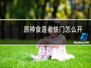 原神食莲者铁门怎么开