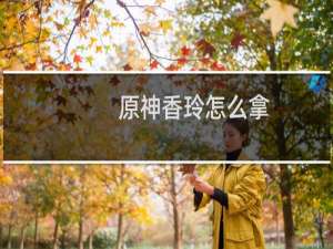 原神香玲怎么拿
