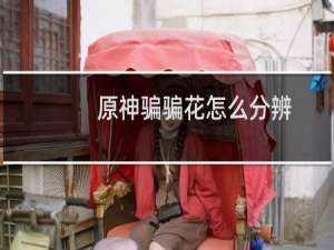 原神骗骗花怎么分辨