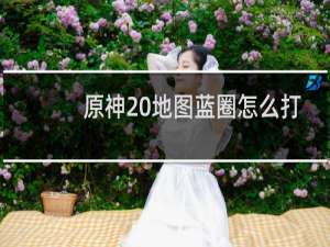 原神 地图蓝圈怎么打