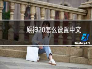 原神 怎么设置中文