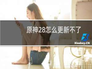 原神28怎么更新不了