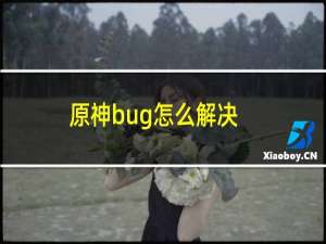 原神bug怎么解决