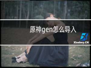 原神gen怎么导入