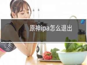 原神ipa怎么退出