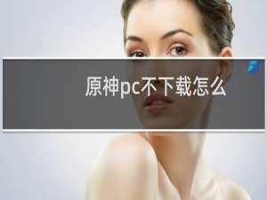 原神pc不下载怎么