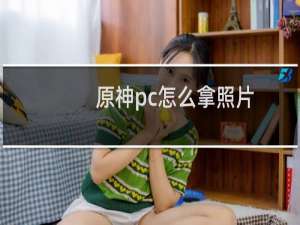 原神pc怎么拿照片