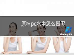 原神pc水中怎么攀爬