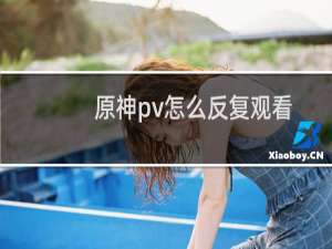 原神pv怎么反复观看