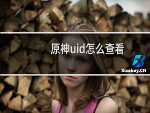 原神uid怎么查看