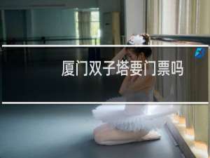 厦门双子塔要门票吗