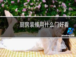 厨房装修用什么门好看