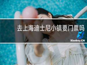 去上海迪士尼小镇要门票吗