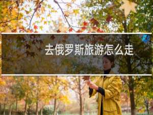 去俄罗斯旅游怎么走