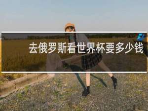 去俄罗斯看世界杯要多少钱