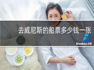 去威尼斯的船票多少钱一张