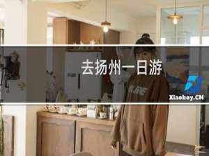 去扬州一日游
