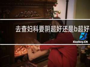 去查妇科要阴超好还是b超好