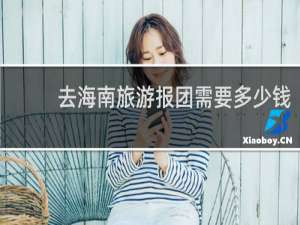 去海南旅游报团需要多少钱