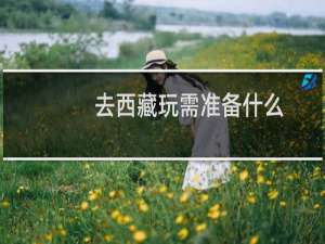去西藏玩需准备什么