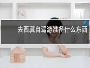 去西藏自驾游准备什么东西