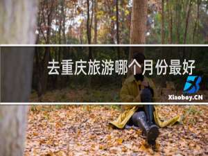 去重庆旅游哪个月份最好