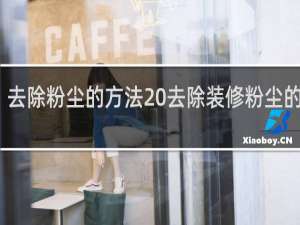 去除粉尘的方法 去除装修粉尘的方法