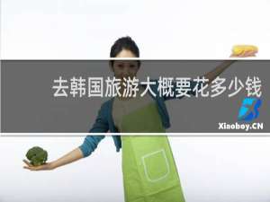 去韩国旅游大概要花多少钱