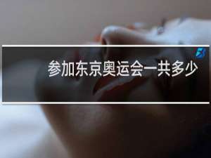 参加东京奥运会一共多少人