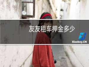 友友租车押金多少