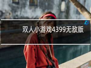 双人小游戏4399无敌版