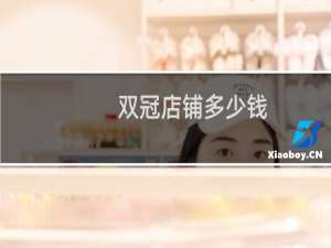 双冠店铺多少钱