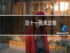 双十一脱单攻略