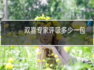 双喜专家评吸多少一包