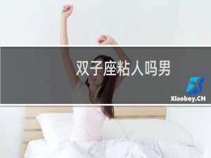 双子座粘人吗男