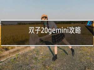 双子 gemini攻略