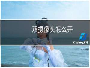 双摄像头怎么开