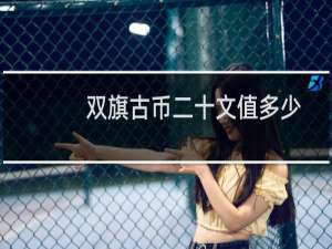 双旗古币二十文值多少