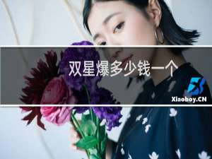 双星爆多少钱一个