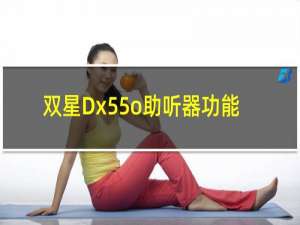 双星Dx55o助听器功能