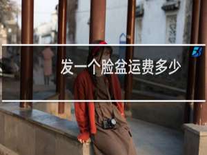 发一个脸盆运费多少