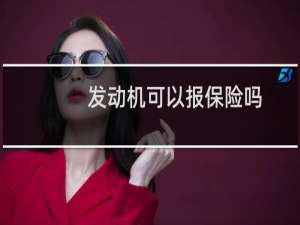 发动机可以报保险吗
