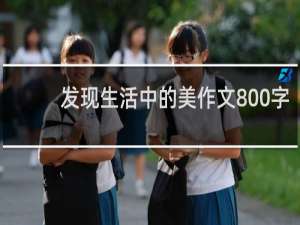 发现生活中的美作文800字