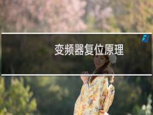 变频器复位原理