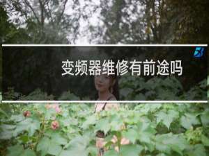 变频器维修有前途吗