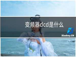 变频器dcd是什么