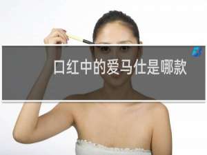 口红中的爱马仕是哪款