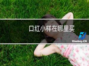 口红小样在哪里买