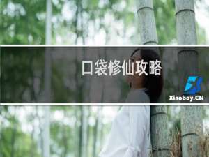 口袋修仙攻略